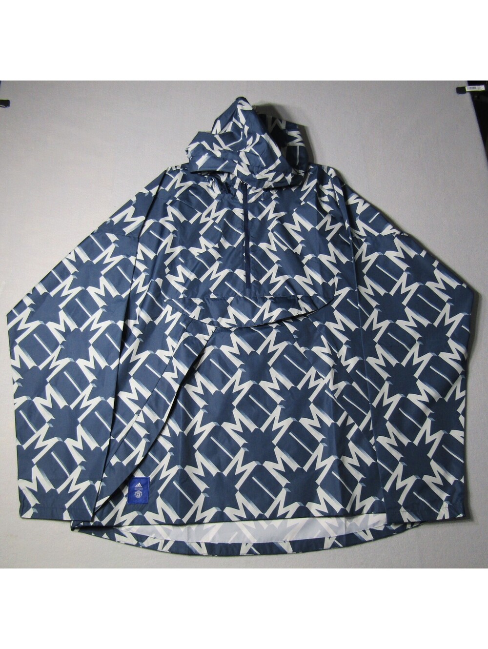 NWT Adidas Manchester United Seasonal Half-Zip Navy Wind breaker Men's XXL